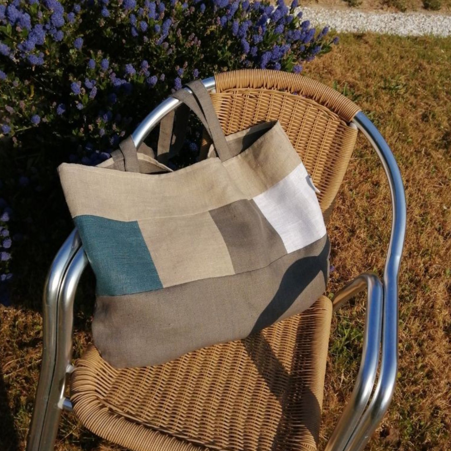 TOTE BAG EN LIN DORIS