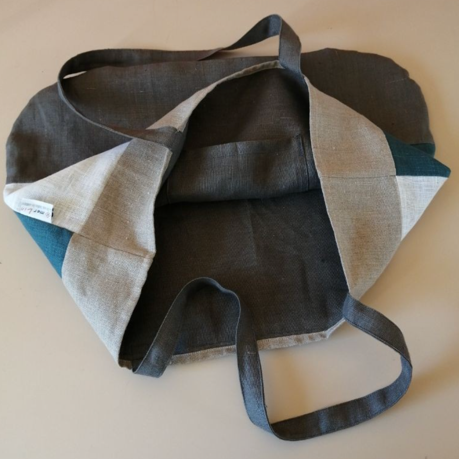 TOTE BAG EN LIN DORIS