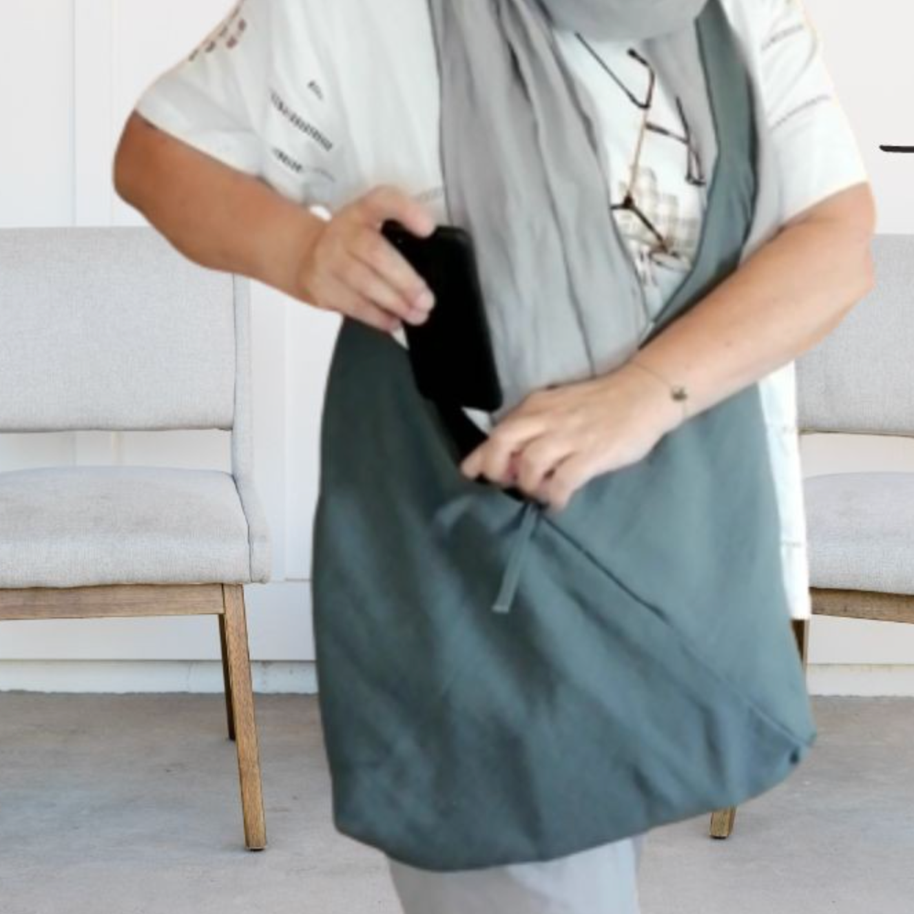 SAC SINAGOT ECLAT DE COULEURS EN LIN LAVÉ